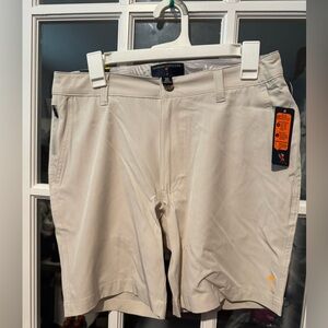 Margaritaville Light Tan Flat Front Shorts